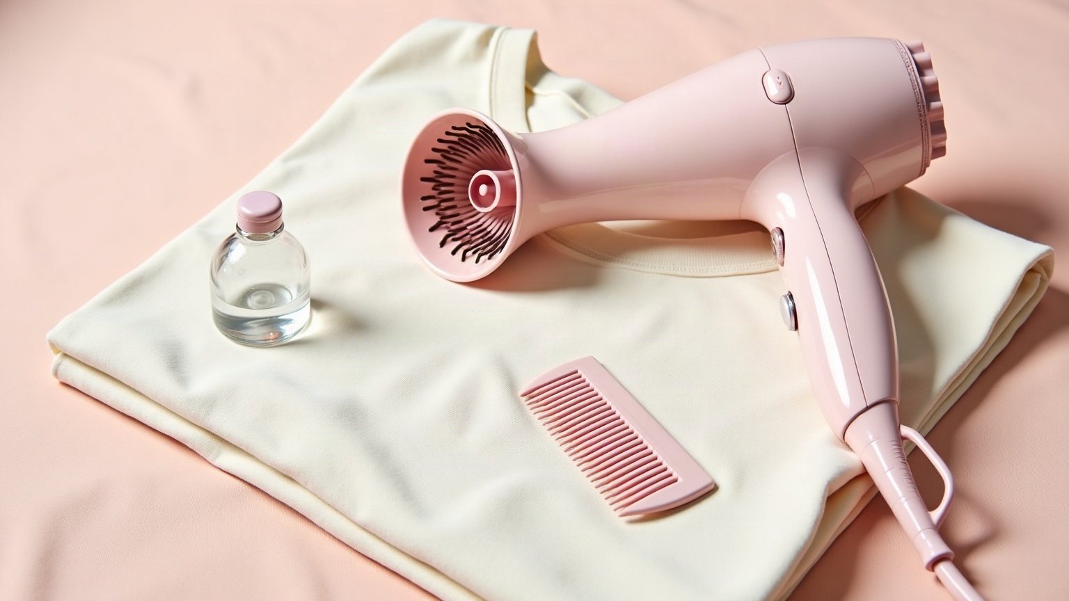 Sèche-cheveux pour cheveux bouclés : le diffuseur avant tout